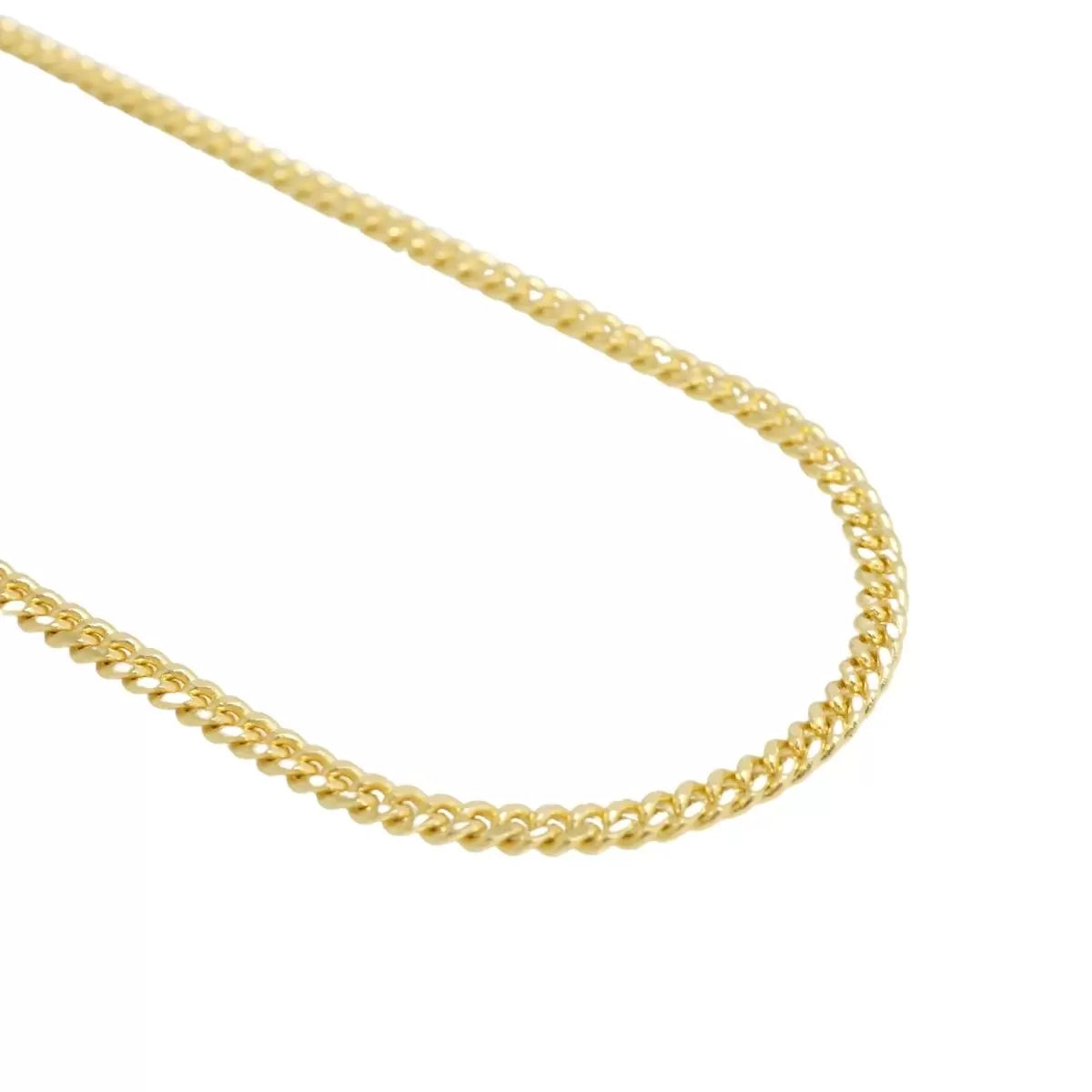 Micro Cuban Link Chain 14k