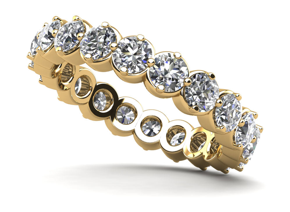 Uniquely Elegant Eternity Ring