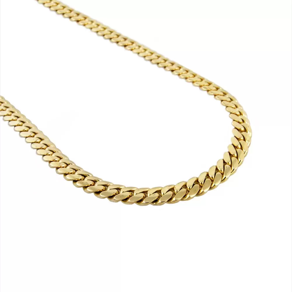 Cuban Link Solid Gold Chain 14K