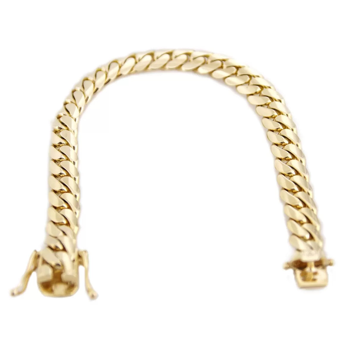 Cuban Link Solid Gold Bracelet 10k